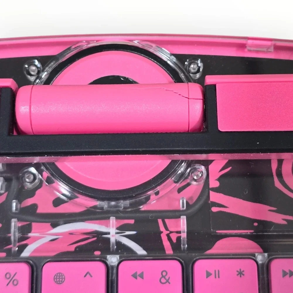 Pink Wireless Keyboard Case for iPad 9th 8th 7th Gen 10.2 360 Rotate Backlit